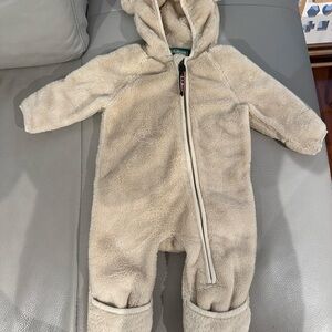Infants' L.L.Bean Hi-Pile Fleece Bunting - Size 0-3 months - Excellent Condition